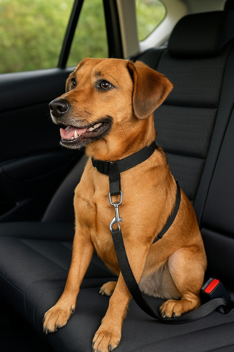 Dog seat belt
