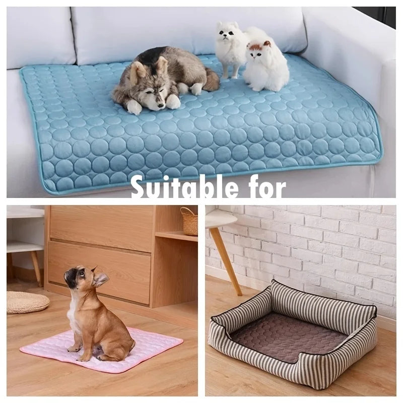 Dog cooling mat suitable for different area