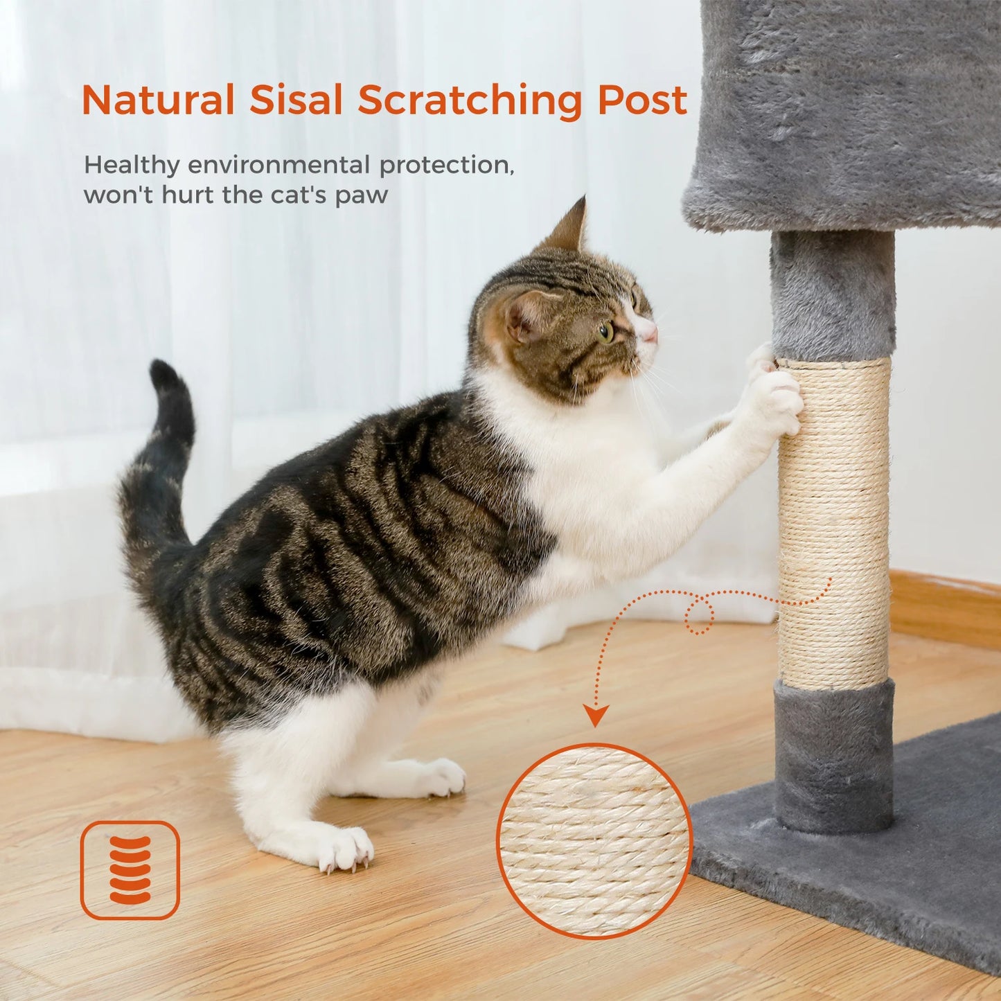 Cat Tree Tower Climb Scratching Post