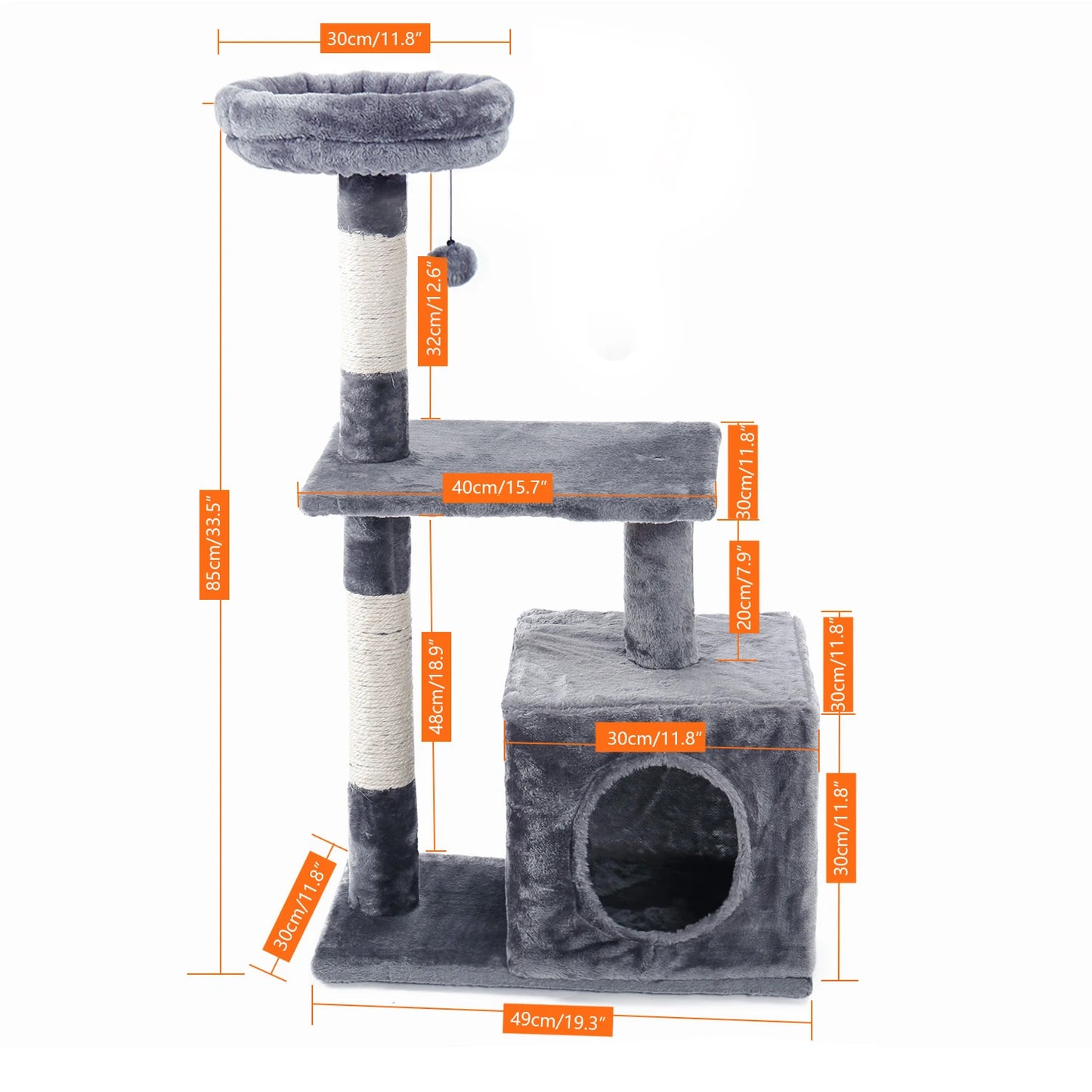 Cat Tree Tower Climb Scratching Post