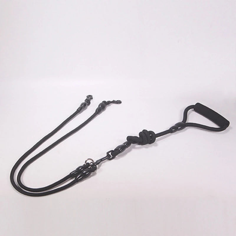 Dog Leash Double Dual Nylon Rope for up to 4 dogs