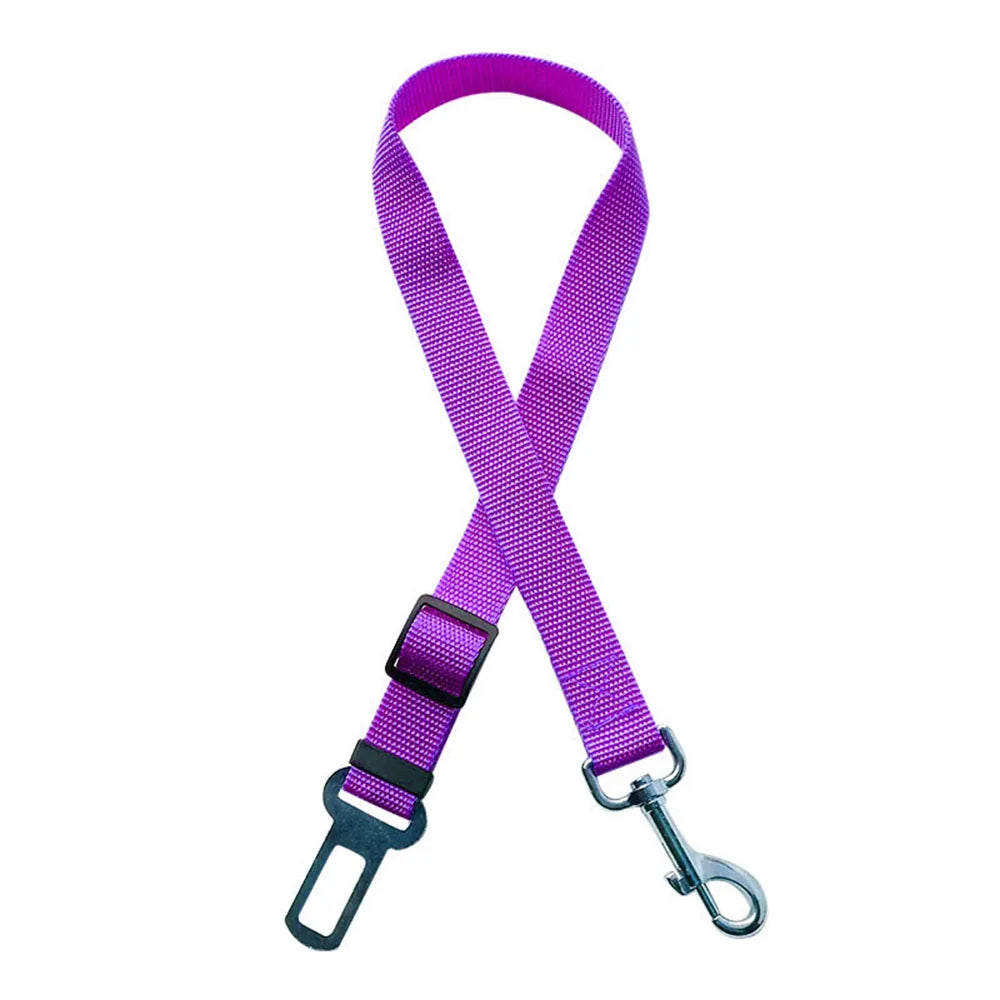 Nylon Adjustable Dog Car Seat Belt Harness for Dogs