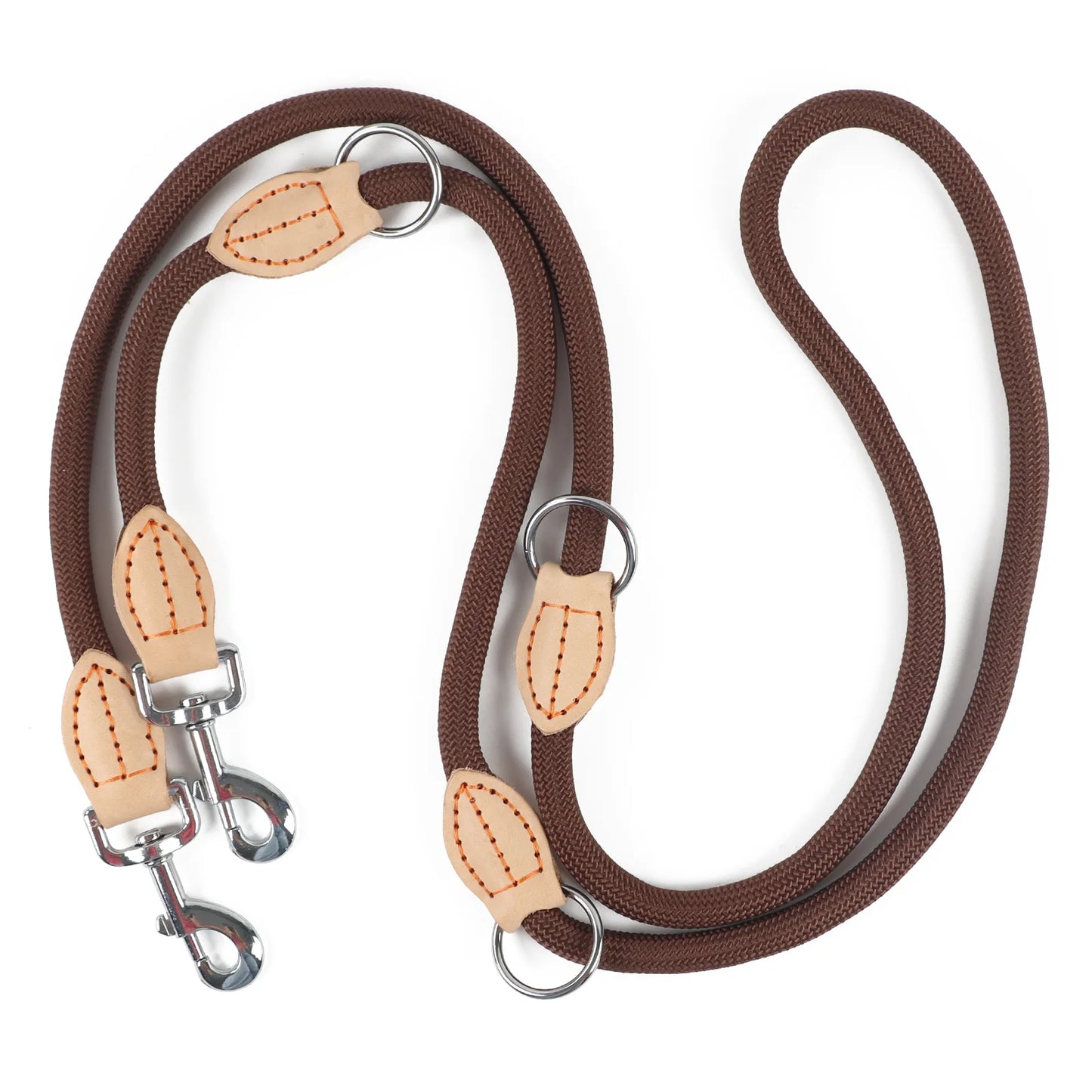 Multipurpose Double Sided Leash For 2 Small Medium Dogs