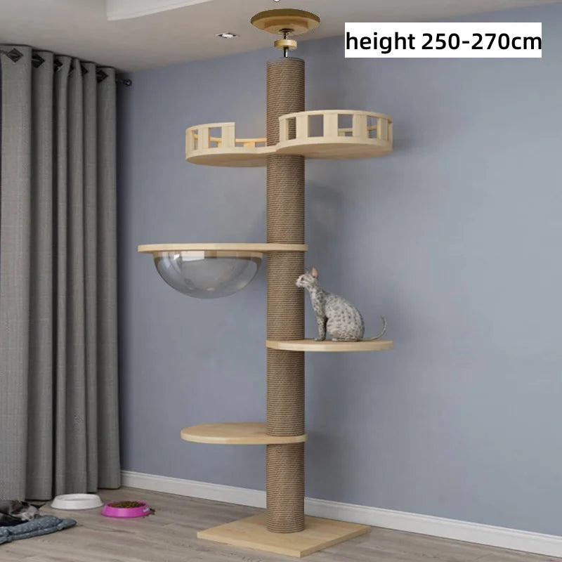 Cat Tree Tower Scratcher and Hammock