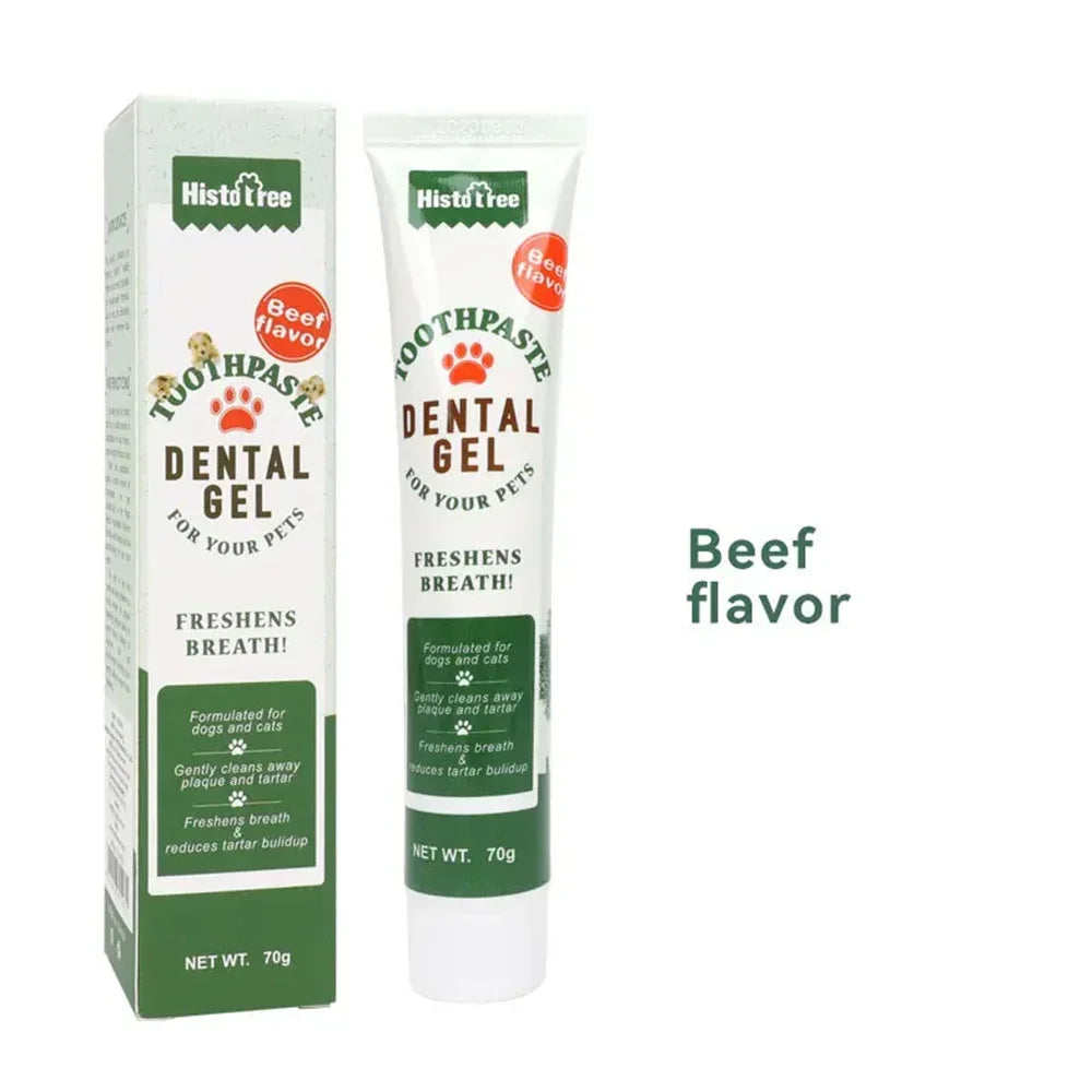Pet Tootpaste Vanilla Beef Flavored for Dog and Cat