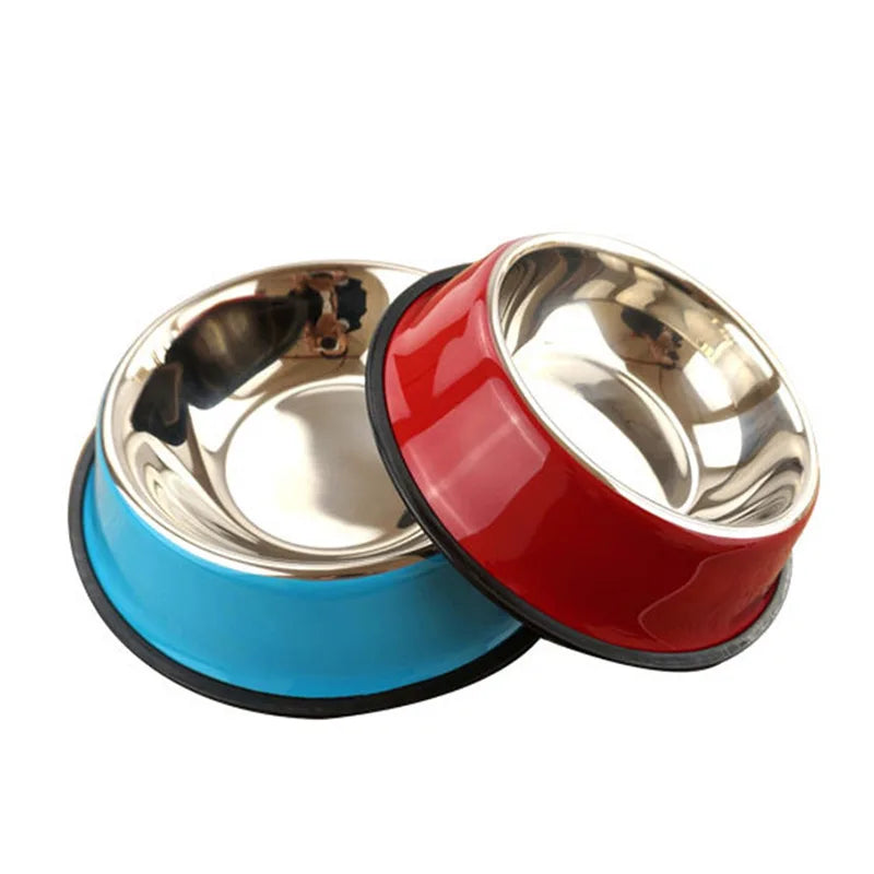 Custom Name Dog Cat Stainless Steel Bowl