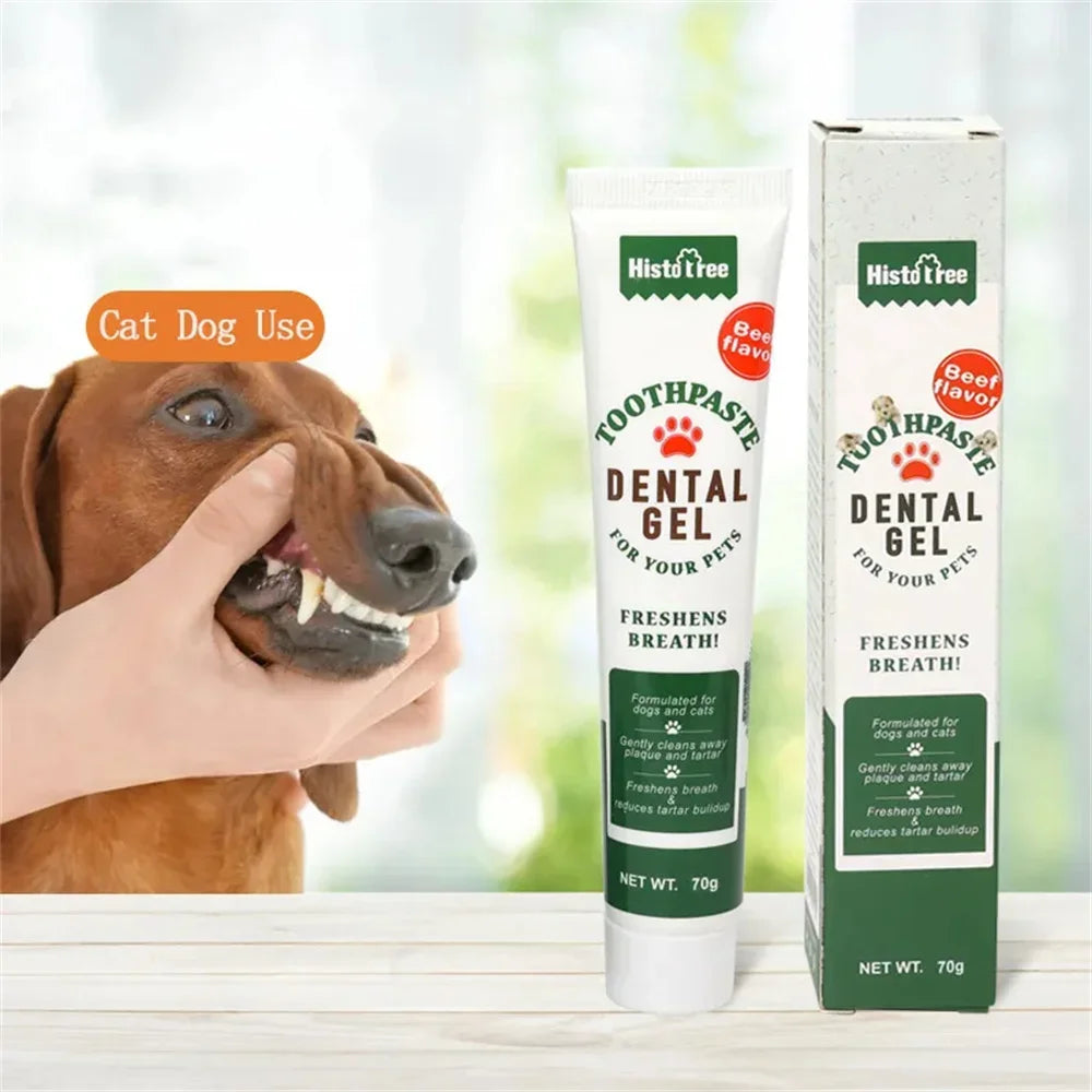Pet Tootpaste Vanilla Beef Flavored for Dog and Cat