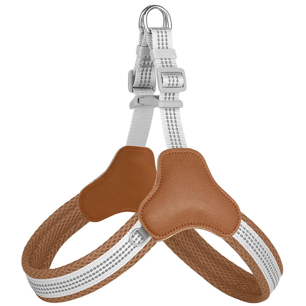 Reflective Nylon Dog Harness Breathable Mesh for Small Medium Dogs