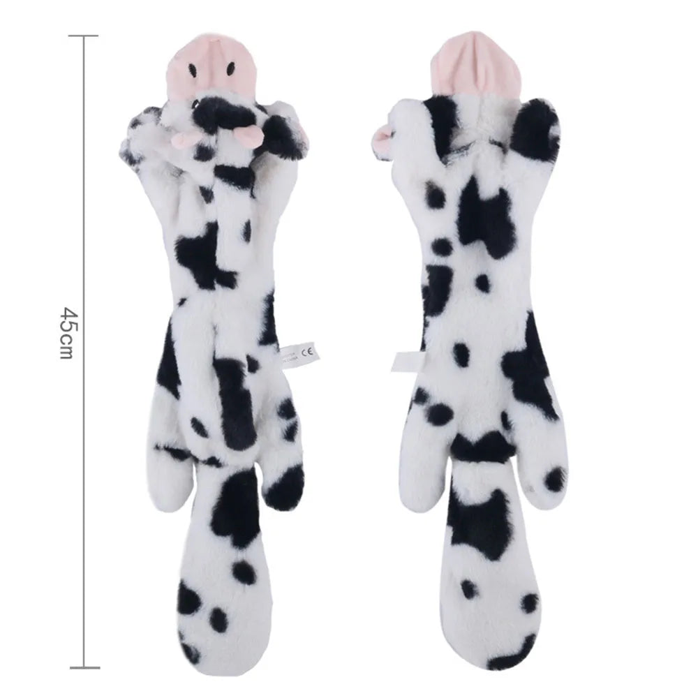 Simulated Animal Stuffingless Plush Squeaky Dog Toy