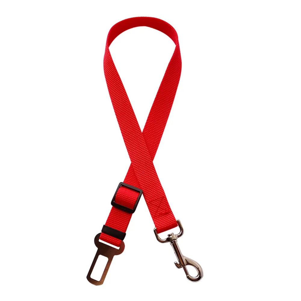 Nylon Adjustable Dog Car Seat Belt Harness for Dogs