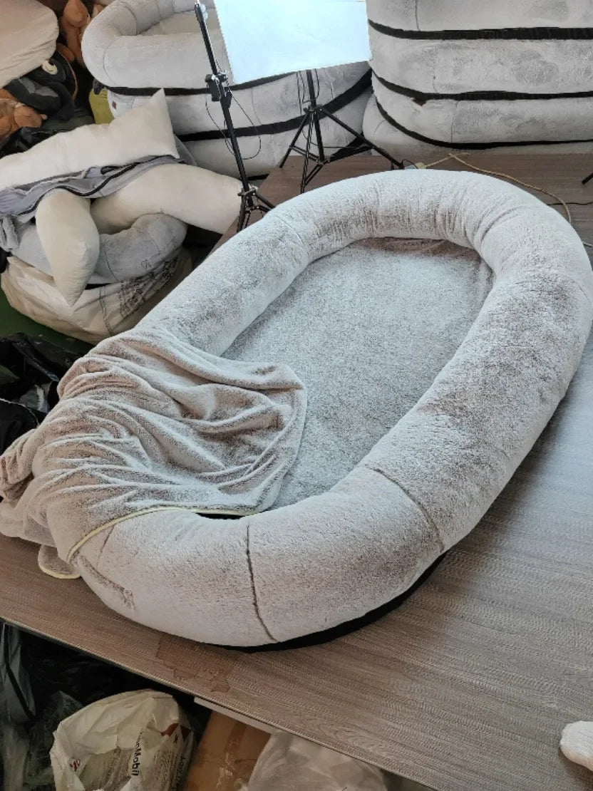 Giant Dog Bed for Humans Detachable Washable