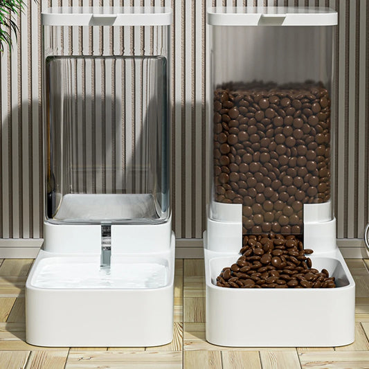 Automatic Gravity Food or Water Dispenser for Cats and Dogs