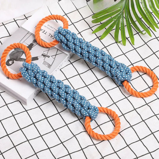 Cotton Rope Interactive Dog Tug Toy