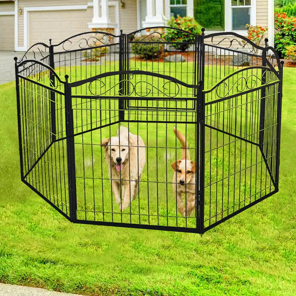8 Panels Dog Playpen 32 Inch Height in Heavy Duty