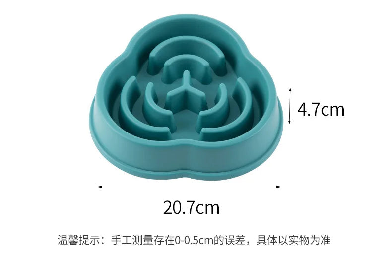 Size no 1 slow feeder bowl