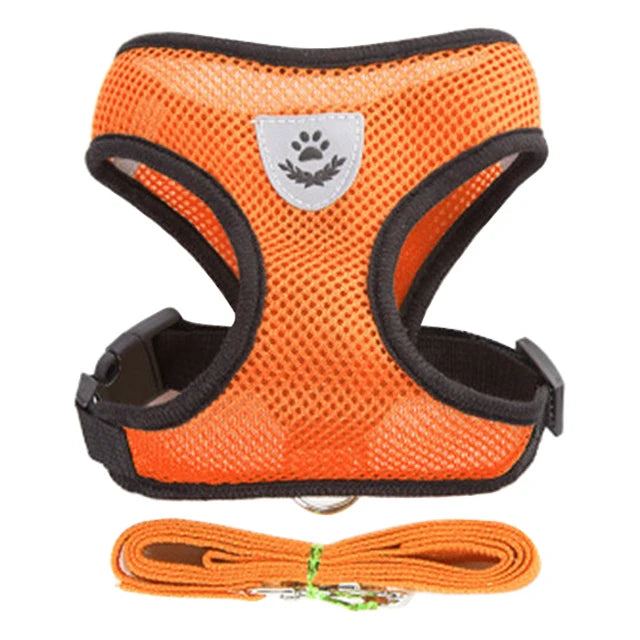 Dog Harness And Leash Set Breathable Vest for Small Dog