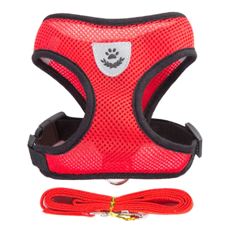 Dog Harness And Leash Set Breathable Vest for Small Dog
