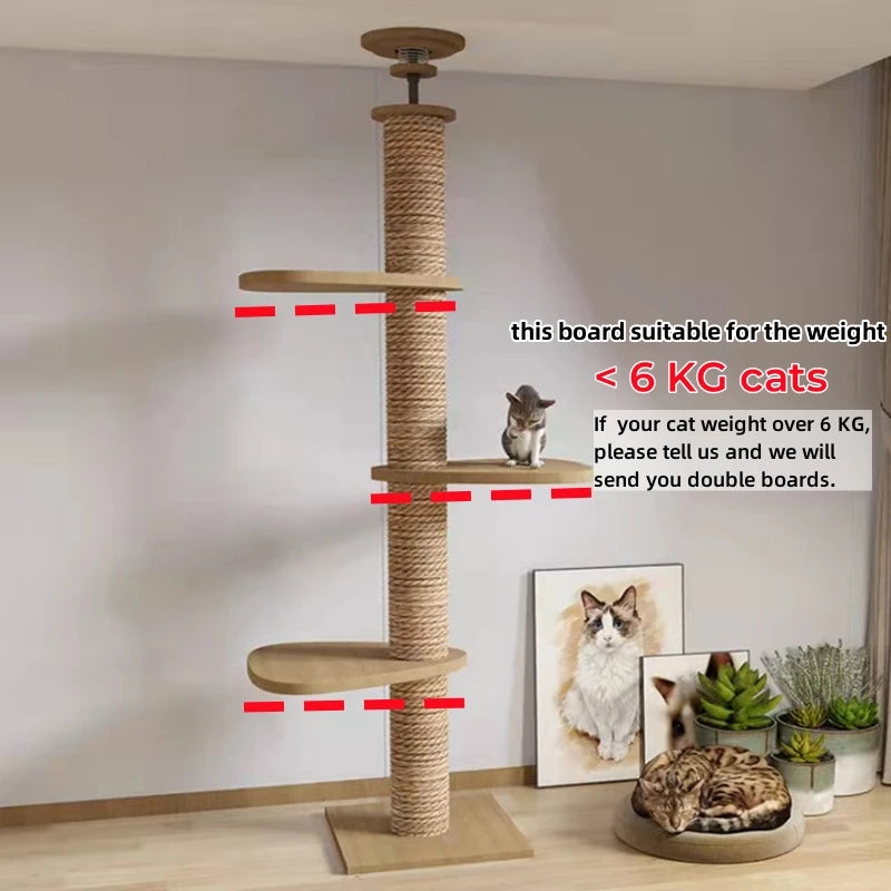 Cat Tree Tower Scratcher and Hammock