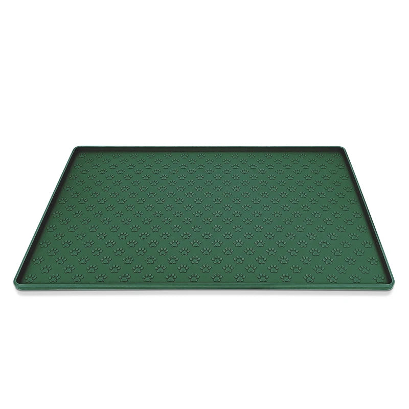 Pet Placemat Silicone Food Bowl Floor Mat for Dog and Cat