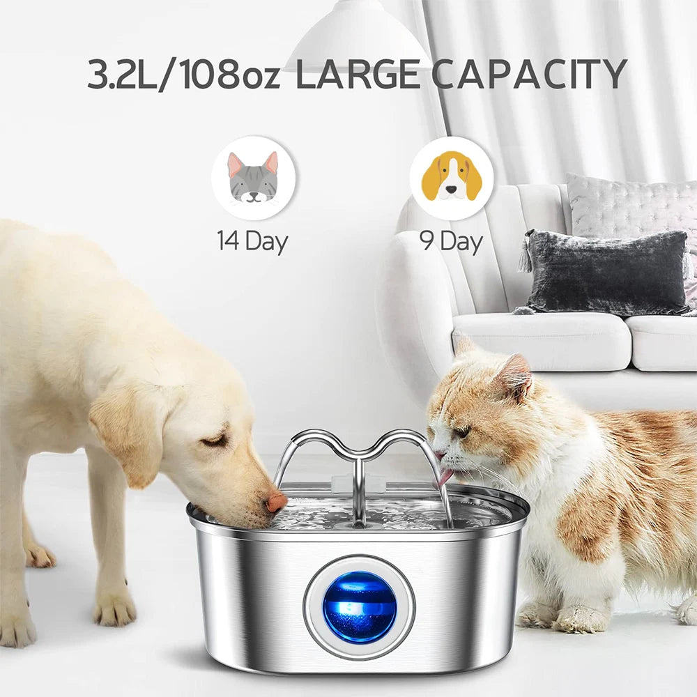 Automatic Fountain Drinking Bowl for Cat and Dog