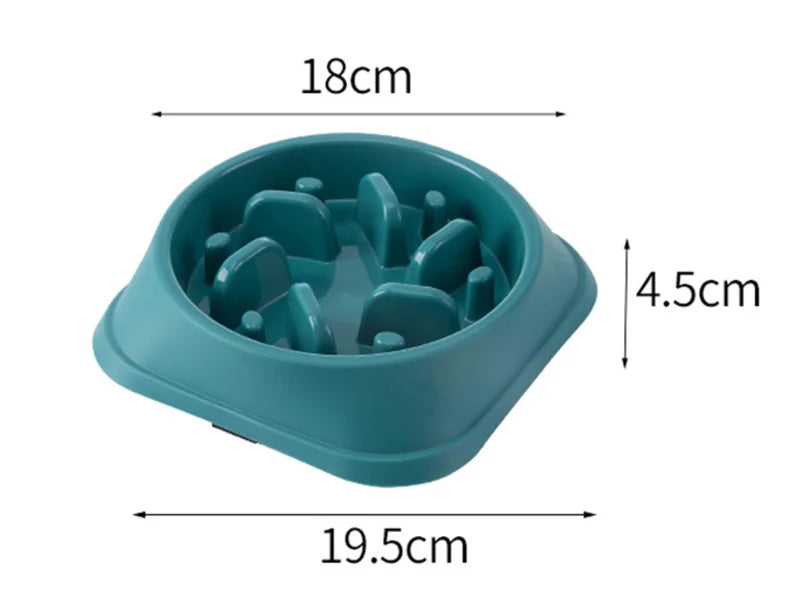 Non-slip slow feeder bowl size 5