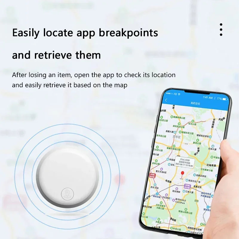 GPS Air Tracker Smart Dog and Cat Air Tag for iOS and Android