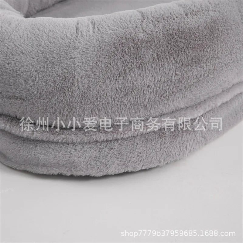 Oversized Dog and Human Bed Detachable Kennel