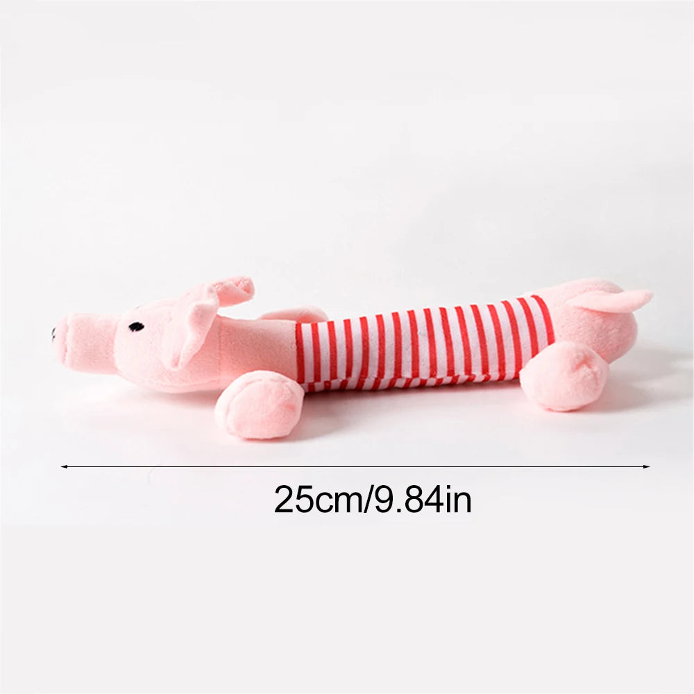 Simulated Animal Stuffingless Plush Squeaky Dog Toy
