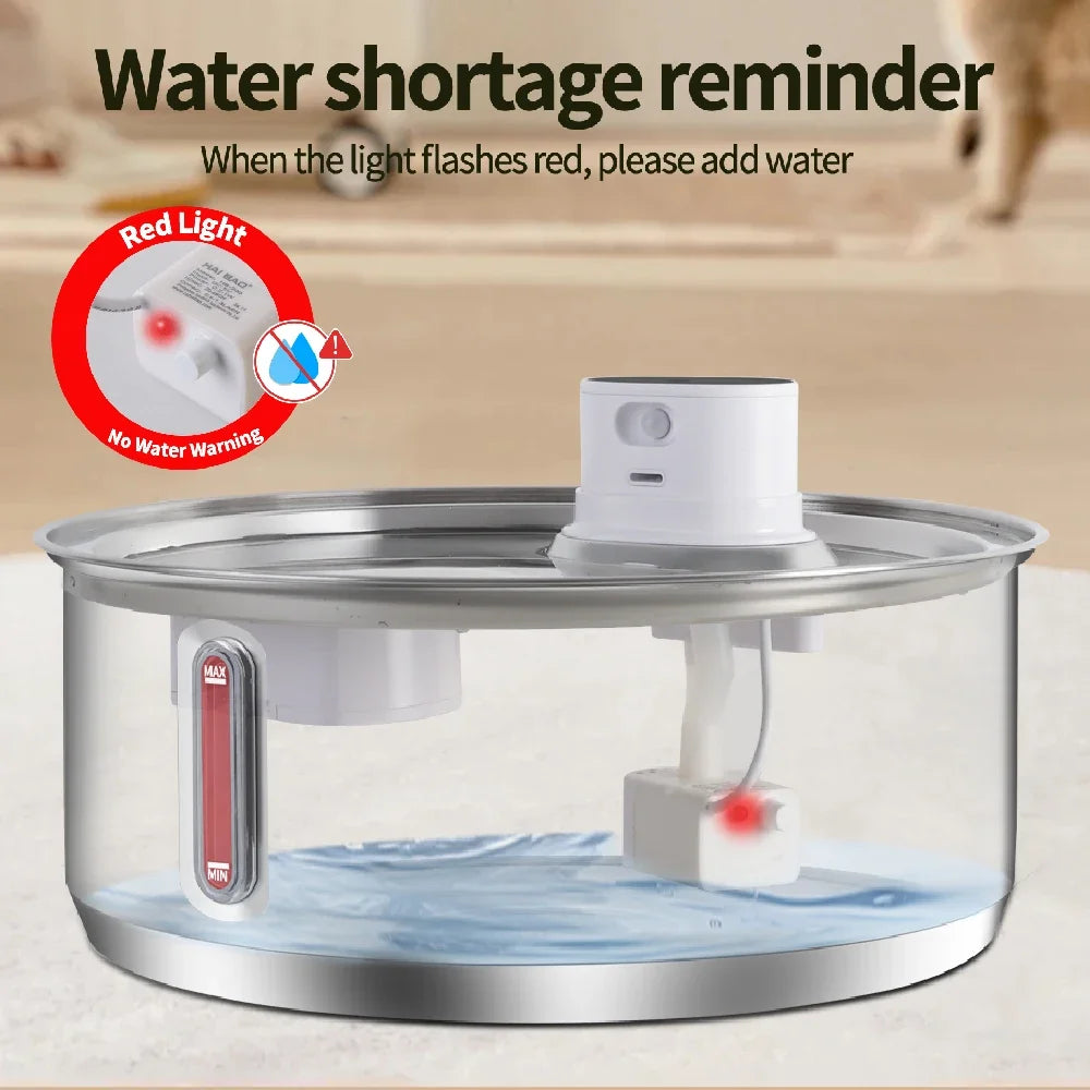 Automatic Stainless Steel 8L Dog Water Fountain