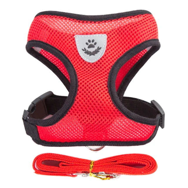 Dog Harness And Leash Set Breathable Vest for Small Dog