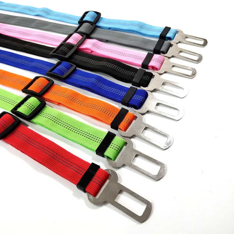 Nylon Adjustable Dog Car Seat Belt Harness for Dogs