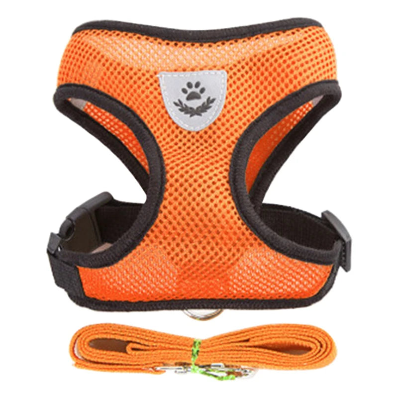 Dog Harness And Leash Set Breathable Vest for Small Dog