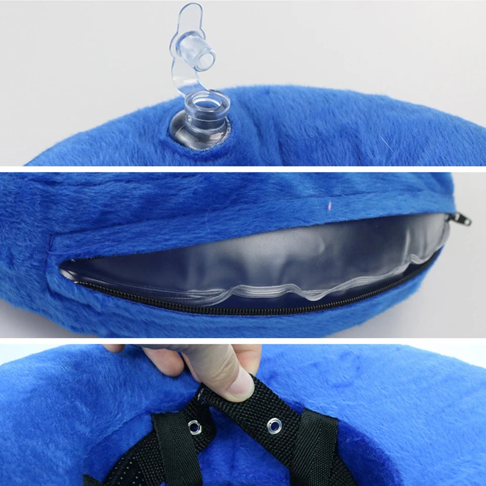 Inflatable Neck Protective Dog Cat Collar