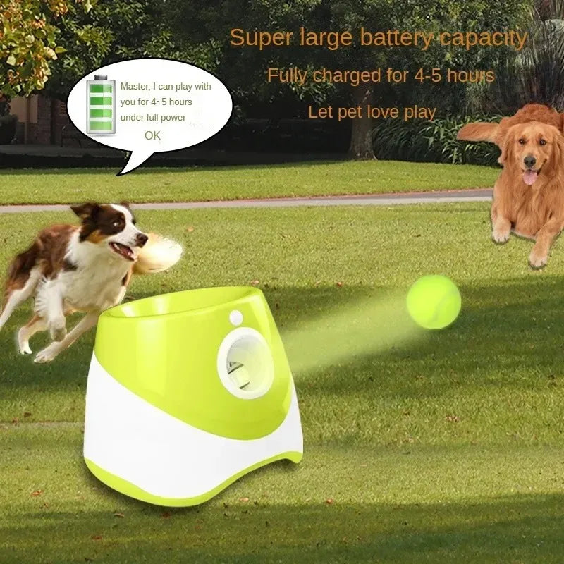 Automatic Dog Tennis Ball Thrower USB Rechargeable