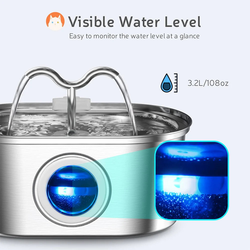 Automatic Fountain Drinking Bowl for Cat and Dog