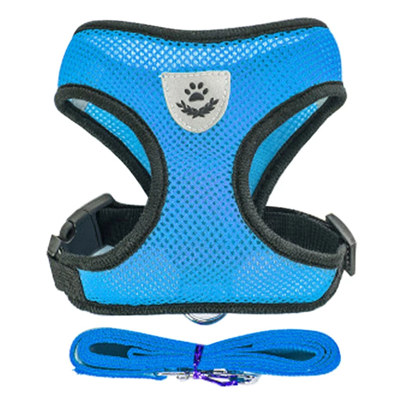 Dog Harness And Leash Set Breathable Vest for Small Dog