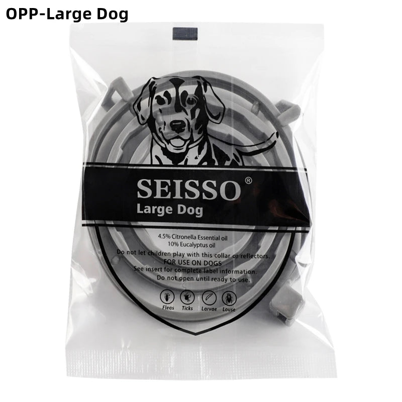 SEISSO Pet Anti Flea Ticks Antiparasitic Collar for Cat and Dog