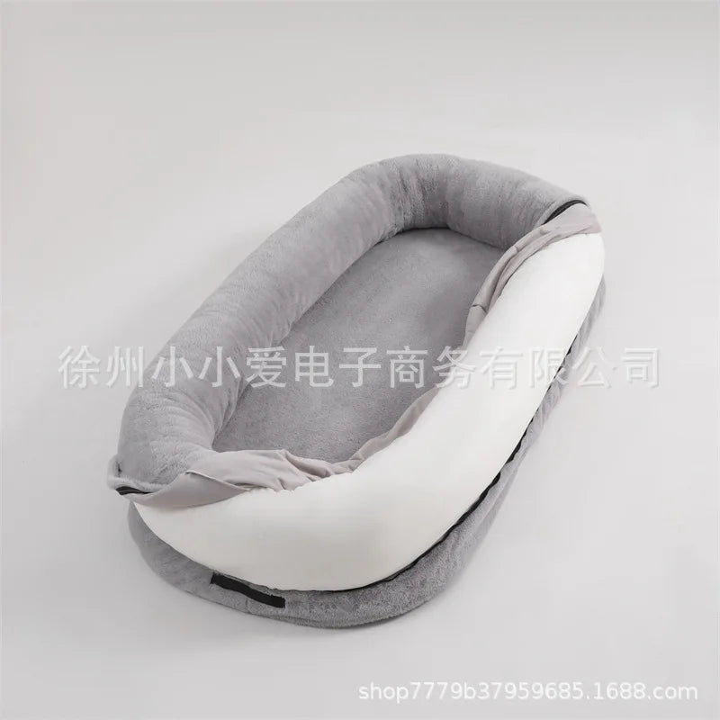 Oversized Dog and Human Bed Detachable Kennel