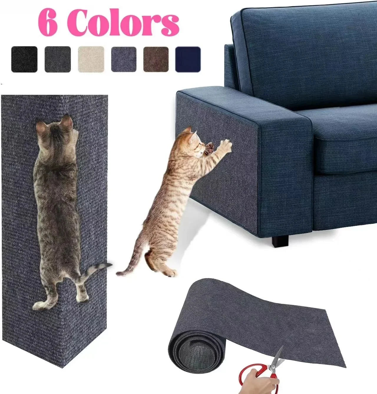 Cat Anti-scratching Protector Self-Adhesive Mat