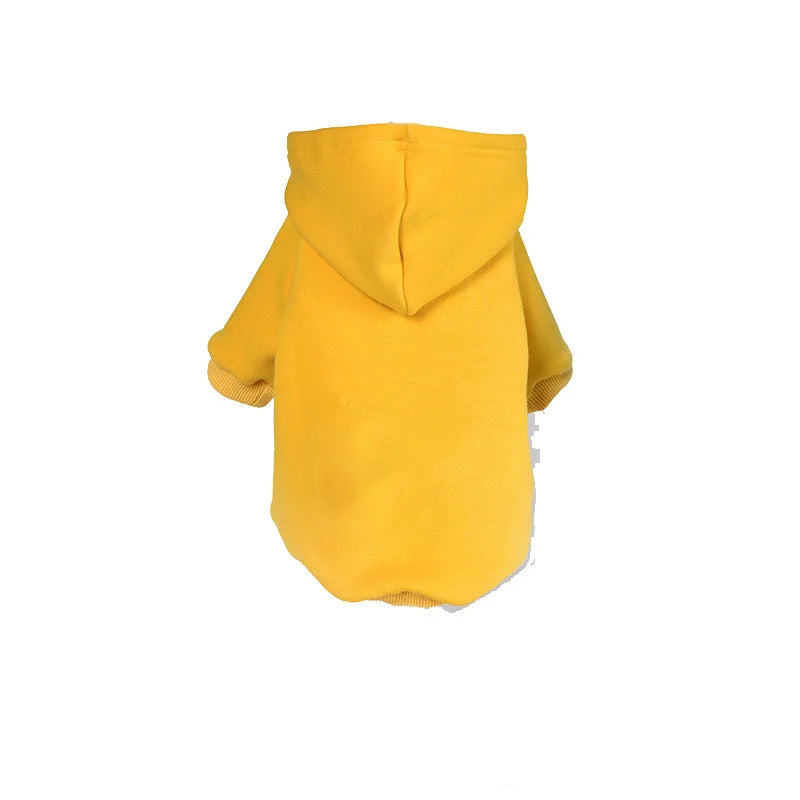 Winter Dog Clothes Sport Hoodies Sweatshirts Warm for Small Medium Large Dogs