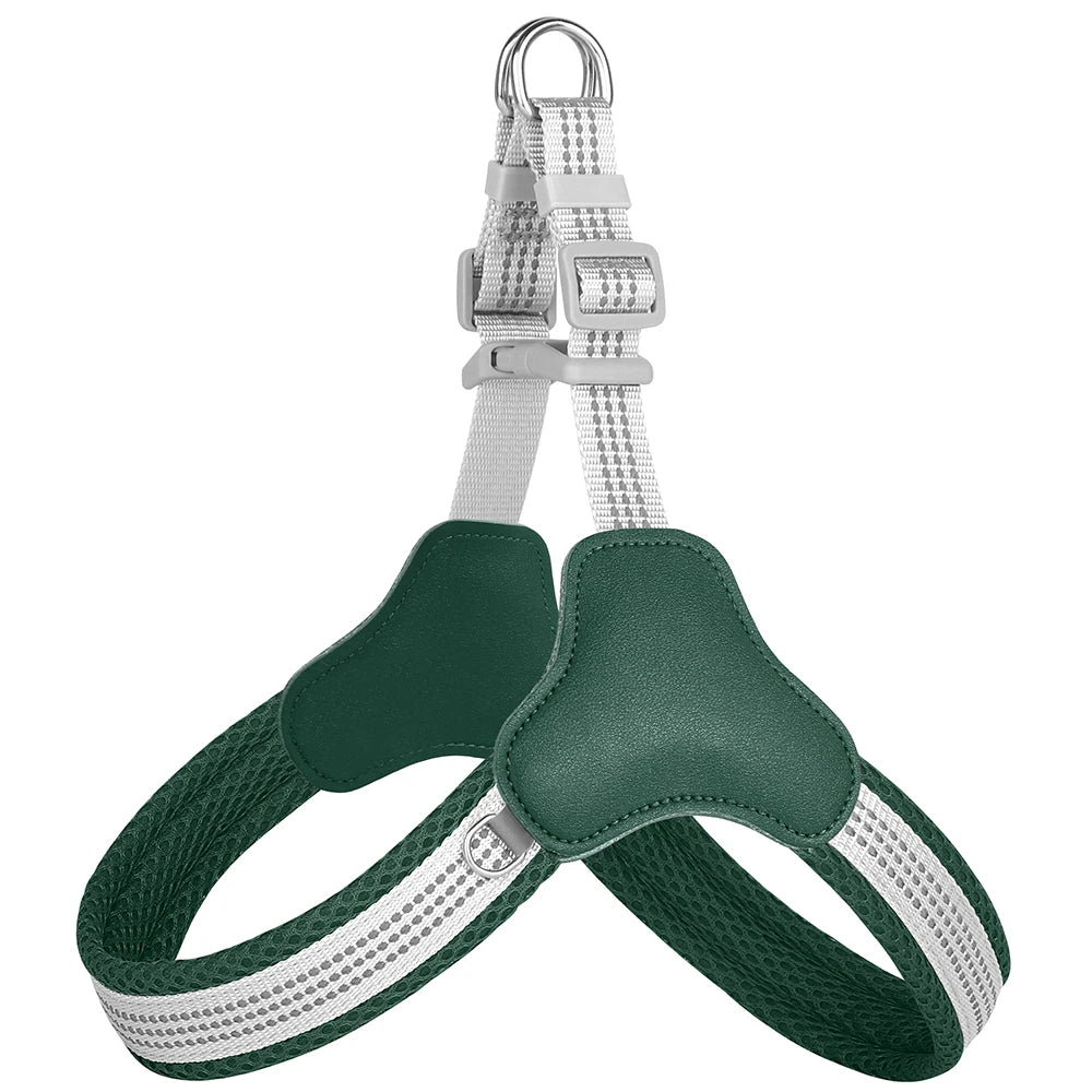 Reflective Nylon Dog Harness Breathable Mesh for Small Medium Dogs