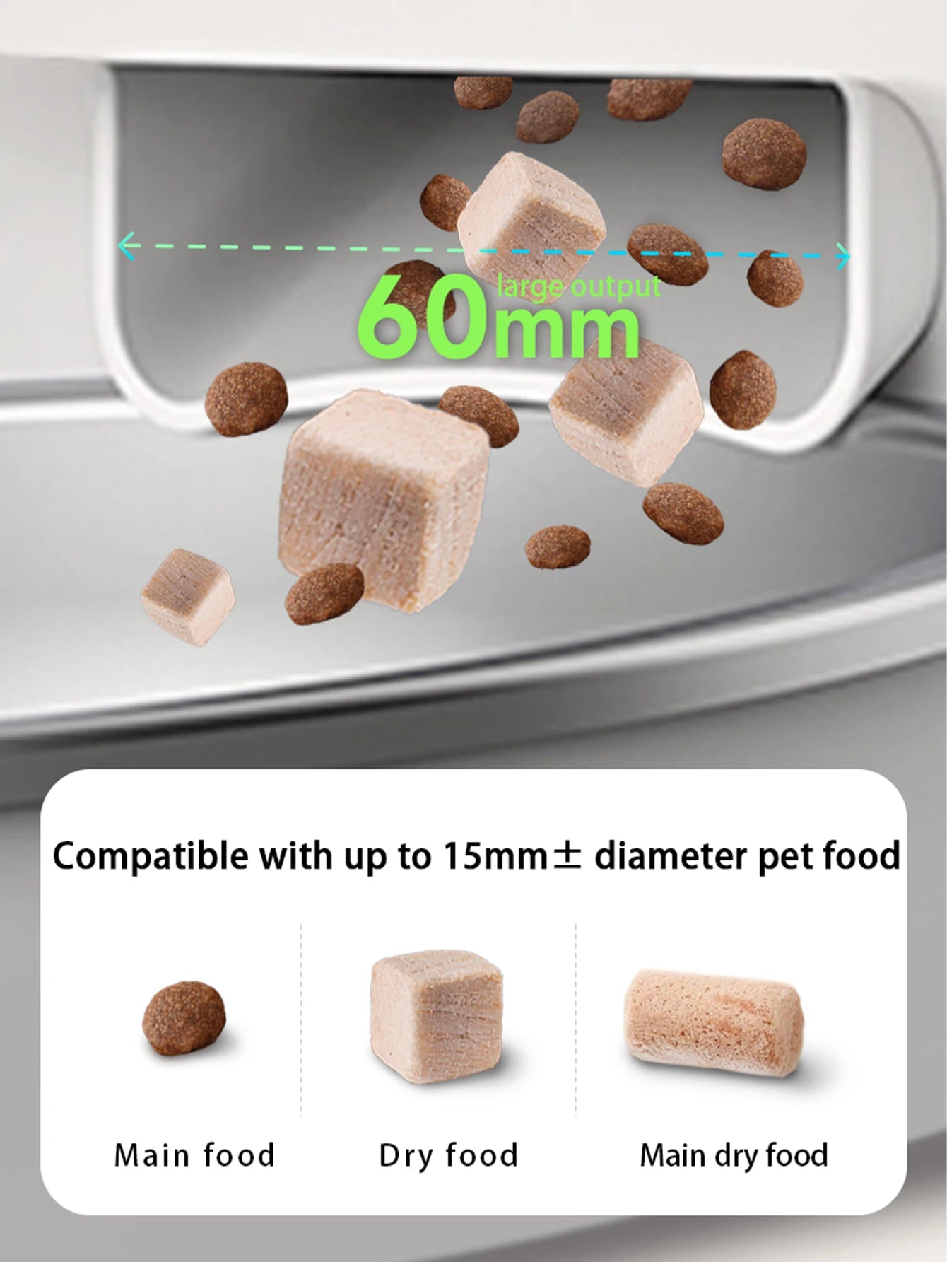 4L/2L Automatic Cat Food Dispenser with WiFi Video Camera