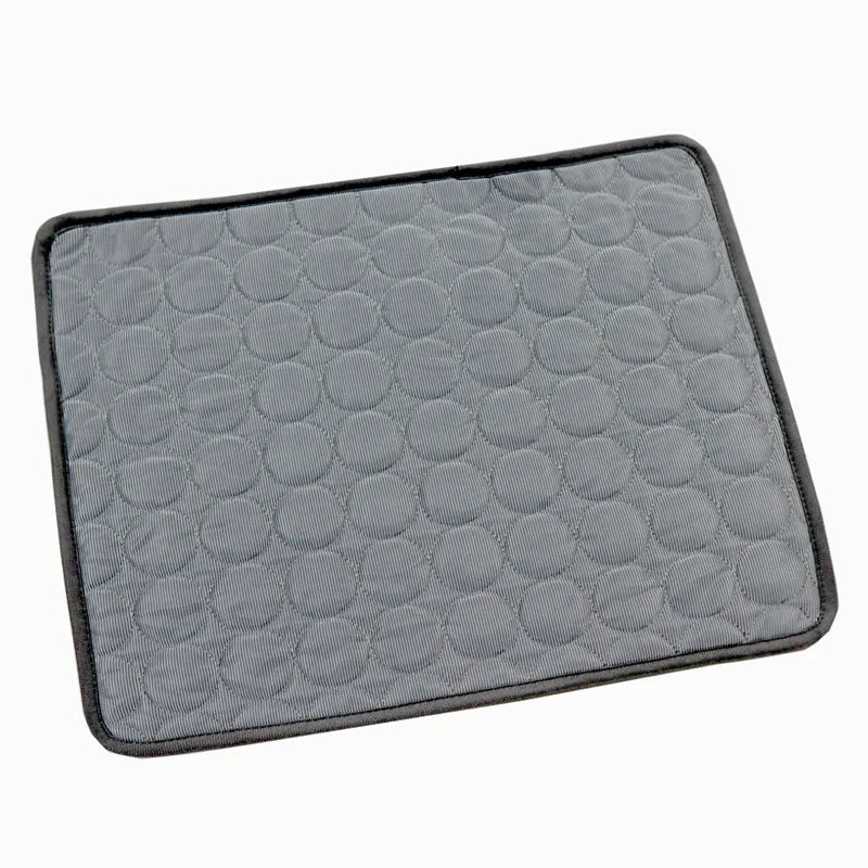 Dark grey colour dog cooling mat