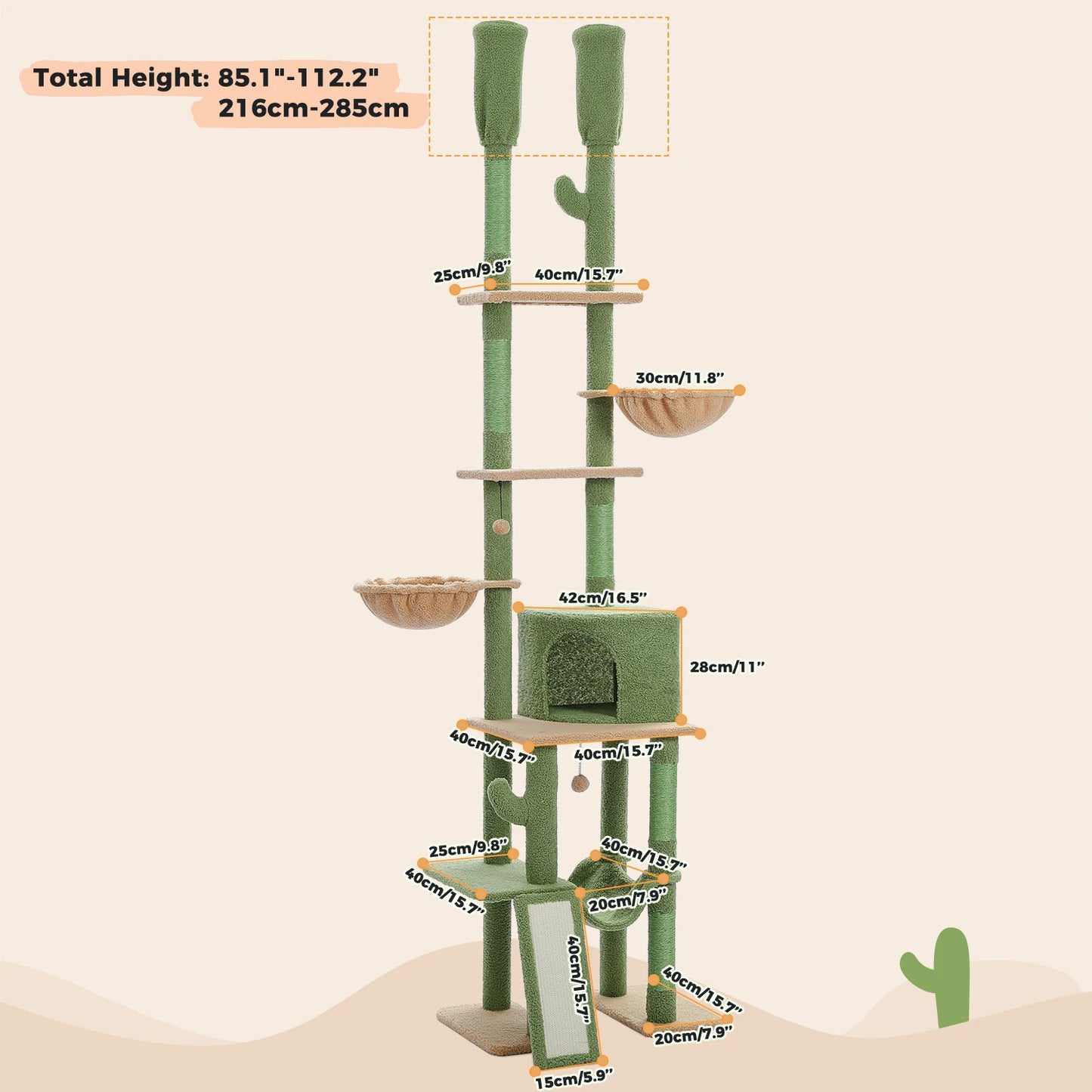 Cat Tree Tower Climb Scratching Post