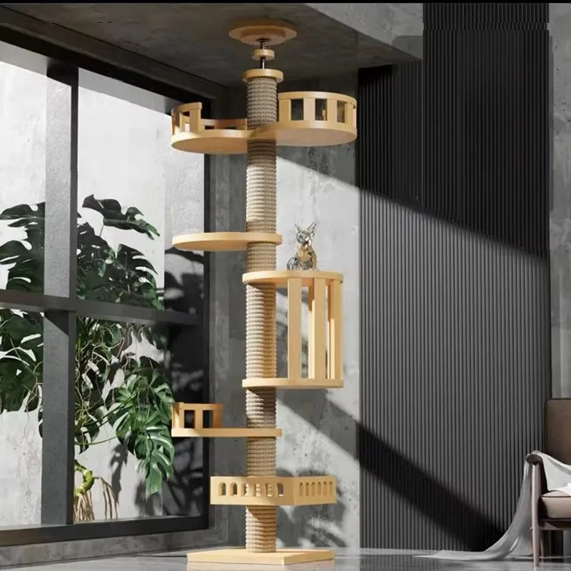 Cat Tree Tower Scratcher and Hammock