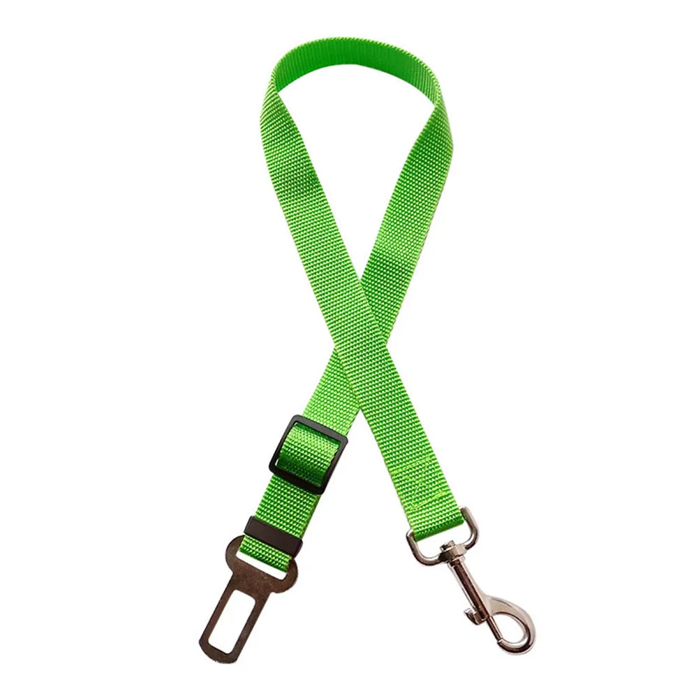 Nylon Adjustable Dog Car Seat Belt Harness for Dogs