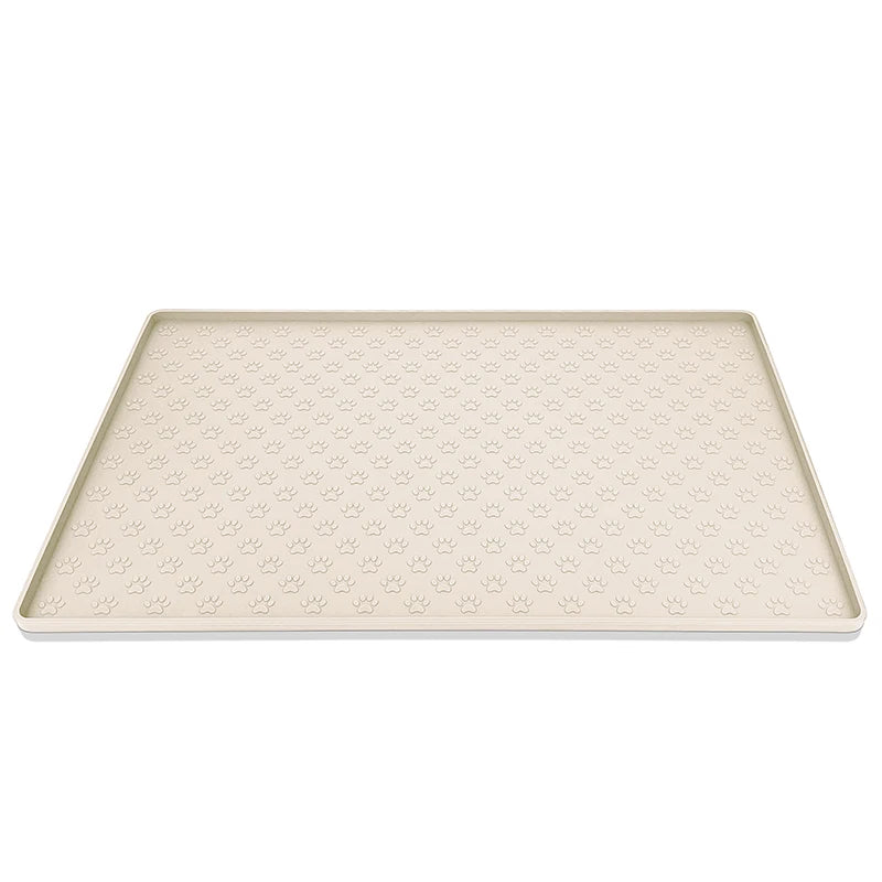 Pet Placemat Silicone Food Bowl Floor Mat for Dog and Cat