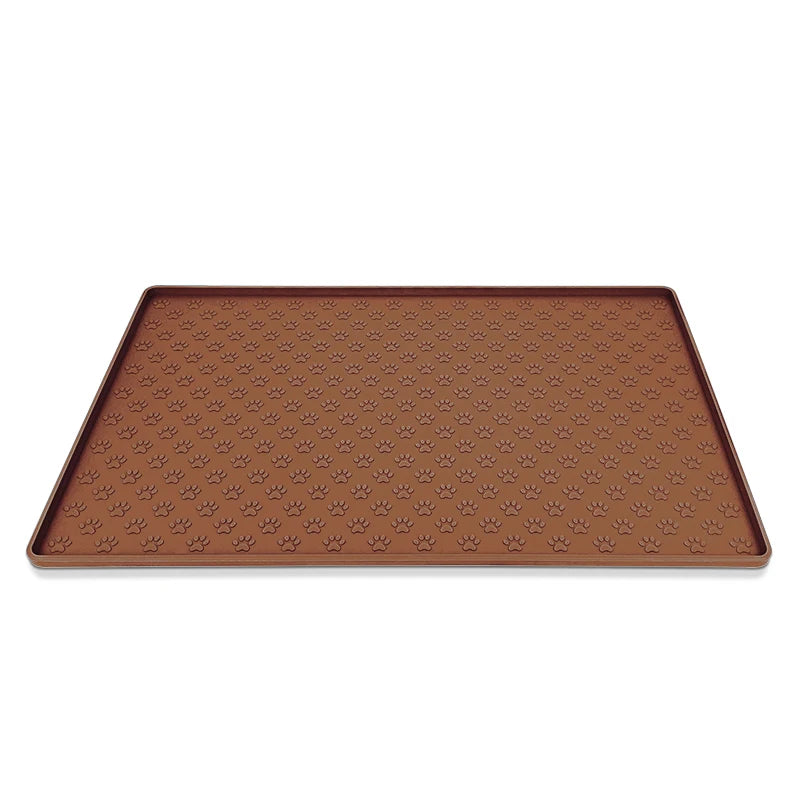 Pet Placemat Silicone Food Bowl Floor Mat for Dog and Cat