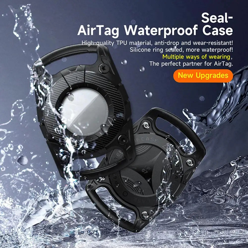 Waterproof GPS Tracker Case for Dog Cat Collar Apple Air Tag