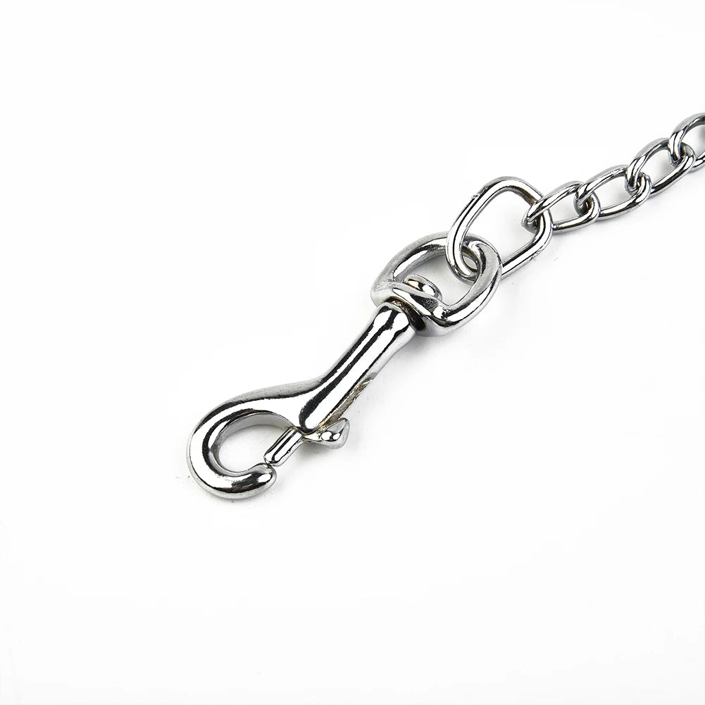 Dog chain leash with hook